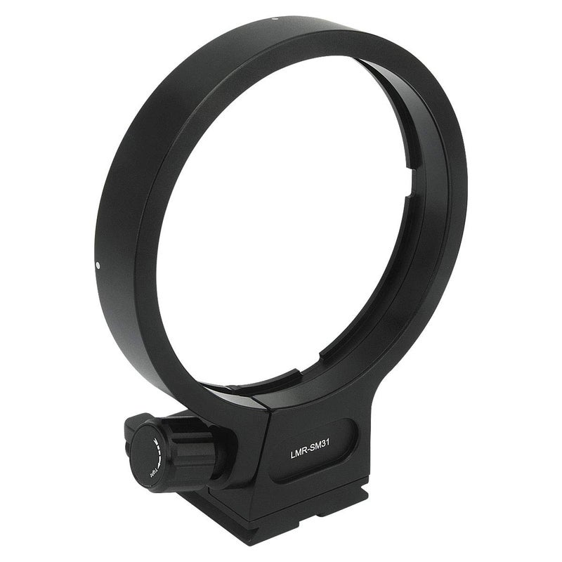 Haoge LMR-SM31 Tripod Mount Ring for Sigma 120-400mm f4.5-5.6, 150-500mm f5-6.3,50-500mm f4.5-6.3 f4-6.3, 80-400mm f4.5-5.6 EX, 120-300mm f2.8 EX Lens Collar Foot Built-in Arca Plate Replace TS-31 - Image 3